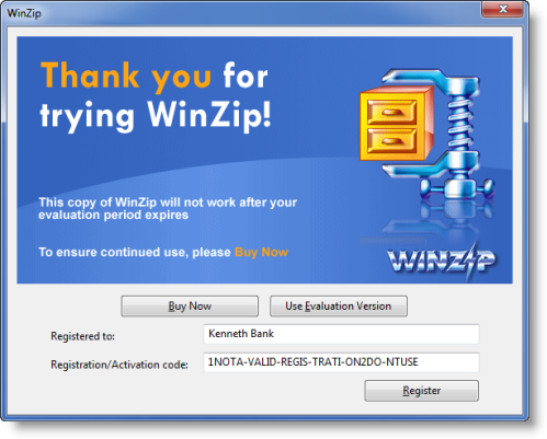 Download Free Winzip With Free Registration Code